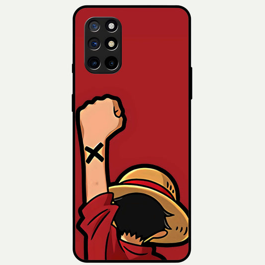  Luffy X Spirit Glass Case For OnePlus 8T back cover – full design glossy printed glass finish