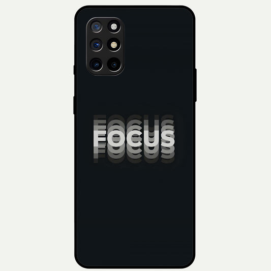  Mono Focus Vision Glass Case For OnePlus 8T back cover – full design glossy printed glass finish