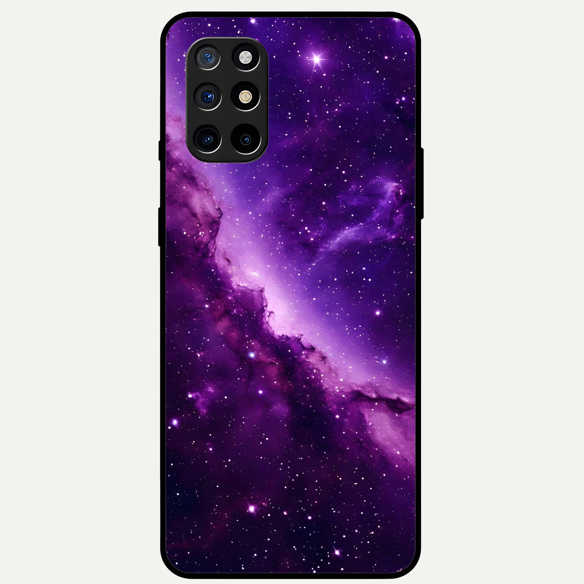  Purple Shade Sky Glass Case For OnePlus 8T back cover – full design glossy printed glass finish