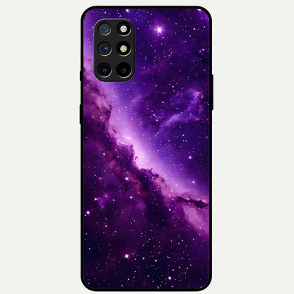  Purple Shade Sky Glass Case For OnePlus 8T back cover – full design glossy printed glass finish