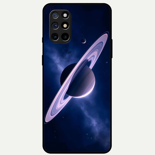  Saturn Ring Mystique Glass Case For OnePlus 8T back cover – full design glossy printed glass finish