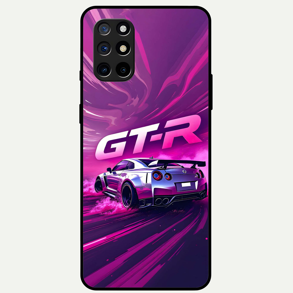  Speed Drift Legend Glass Case For OnePlus 8T back cover – full design glossy printed glass finish