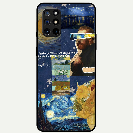  Starry Dream Vision Glass Case For OnePlus 8T back cover – full design glossy printed glass finish