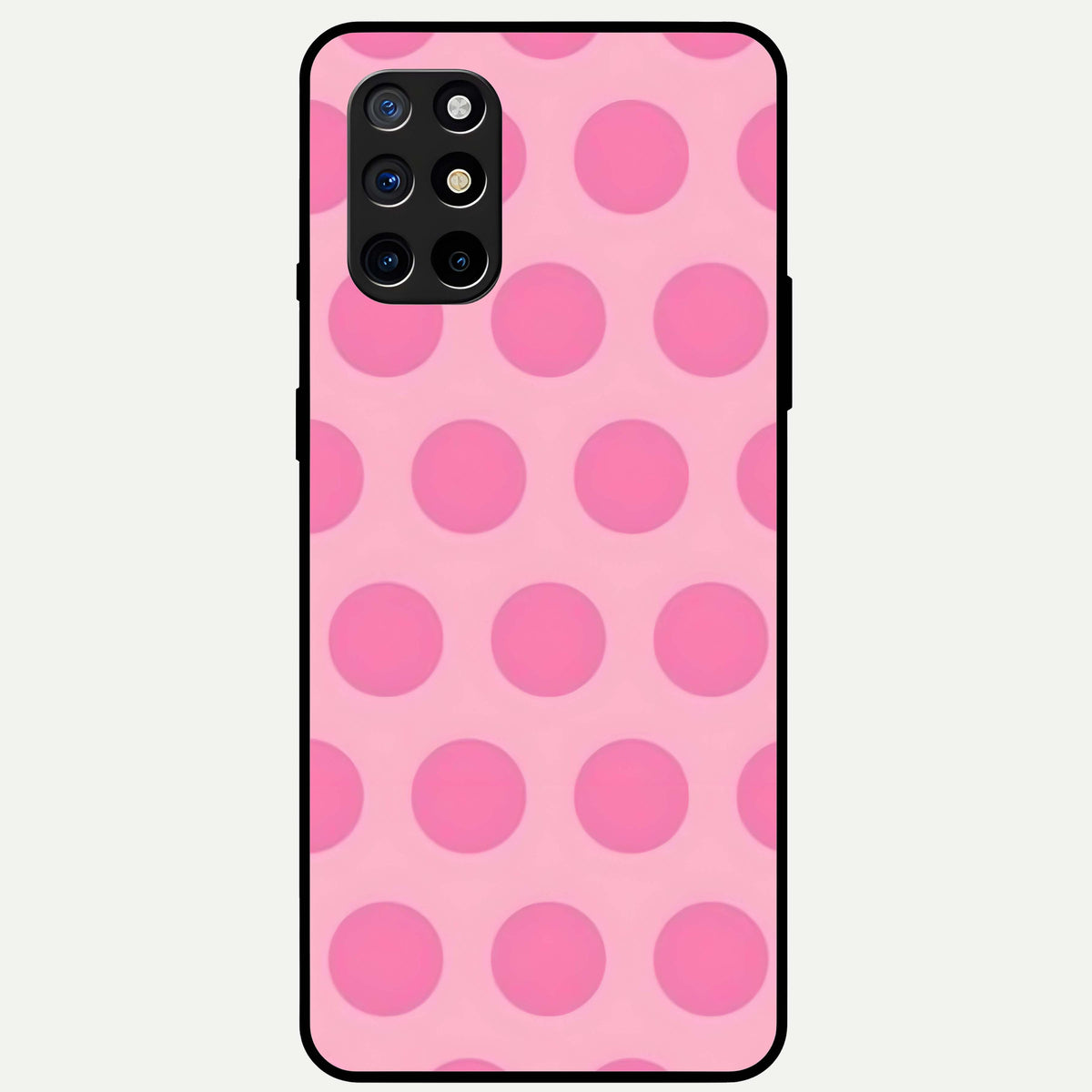  Sweet Dot Dreams Glass Case For OnePlus 8T back cover – full design glossy printed glass finish