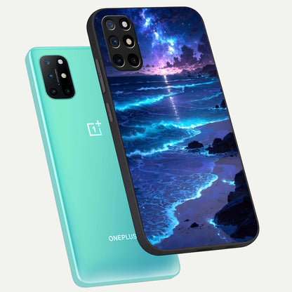  Classic Damn Look phone case For OnePlus 8T showing premium glass back cover with detailed artwork