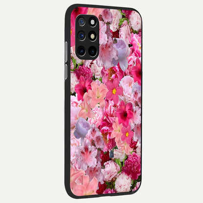  Bloom Crush Fantasy back cover For OnePlus 8T slim fit glass case with vibrant aesthetic design