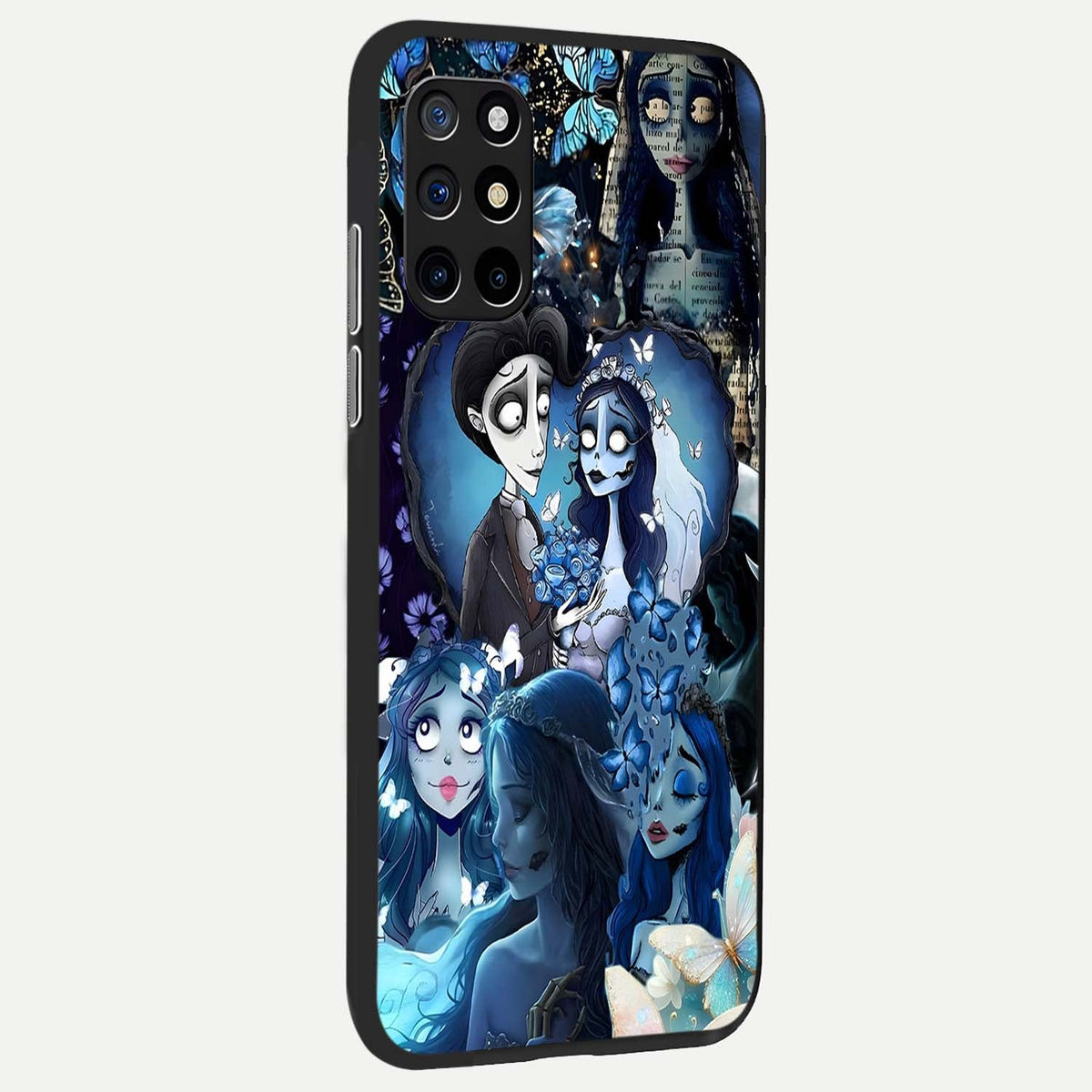  Butterfly Ghost Soul back cover For OnePlus 8T slim fit glass case with vibrant aesthetic design
