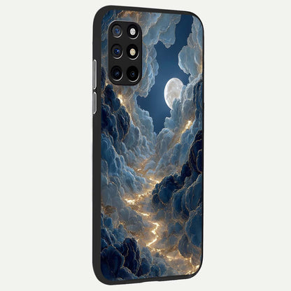  Celestial Cloud Road back cover For OnePlus 8T slim fit glass case with vibrant aesthetic design