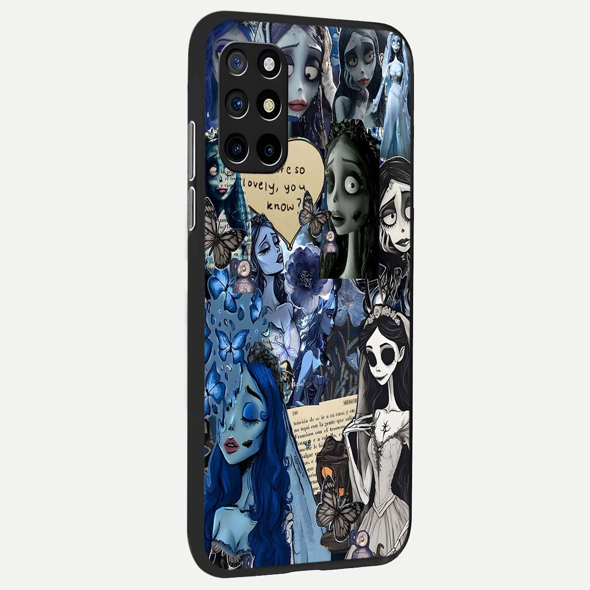  Corpse Bride Posters back cover For OnePlus 8T slim fit glass case with vibrant aesthetic design