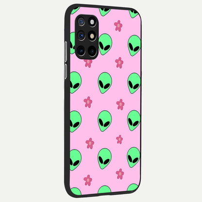  Cosmic Cute Crush back cover For OnePlus 8T slim fit glass case with vibrant aesthetic design