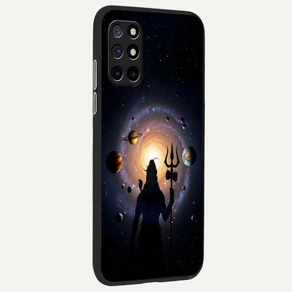  Galactic Shiva Vision back cover For OnePlus 8T slim fit glass case with vibrant aesthetic design