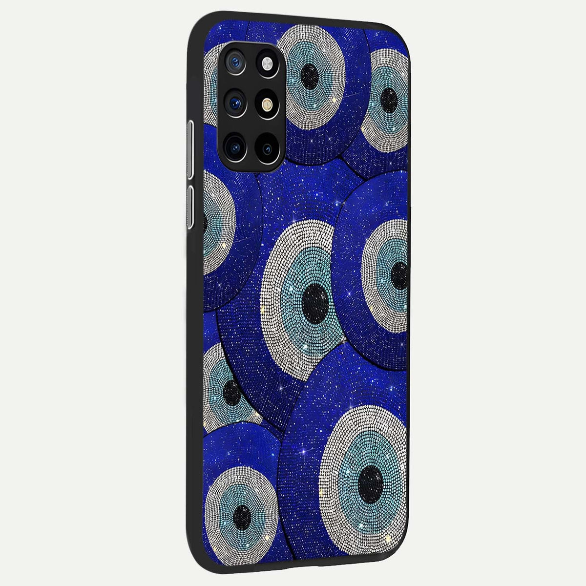  Galaxy Eye Flow back cover For OnePlus 8T slim fit glass case with vibrant aesthetic design