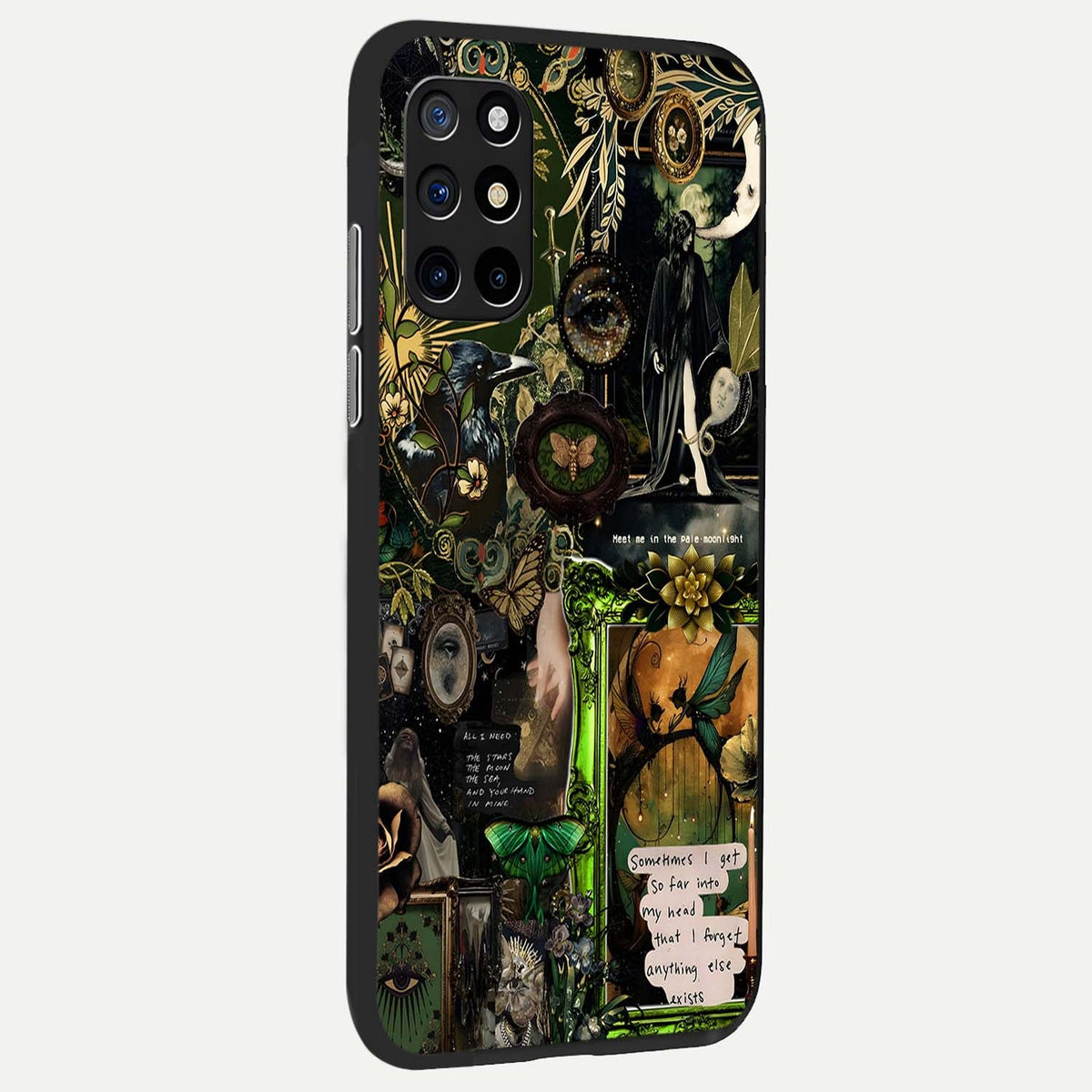  Mystic Woods Secret back cover For OnePlus 8T slim fit glass case with vibrant aesthetic design