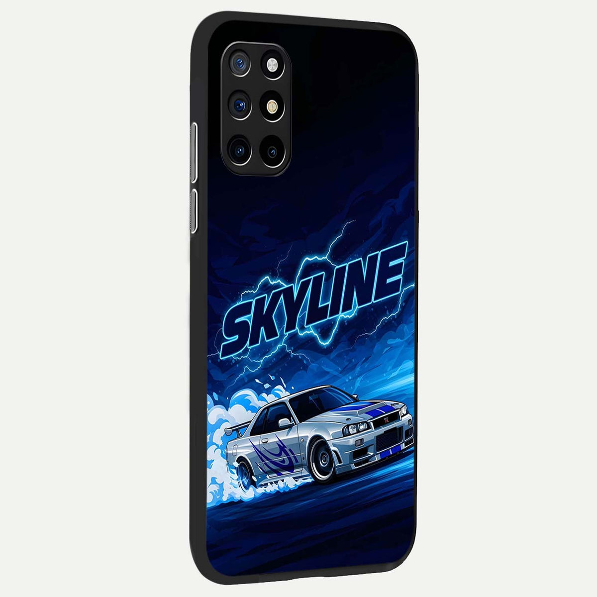  Neon Drift Beast back cover For OnePlus 8T slim fit glass case with vibrant aesthetic design