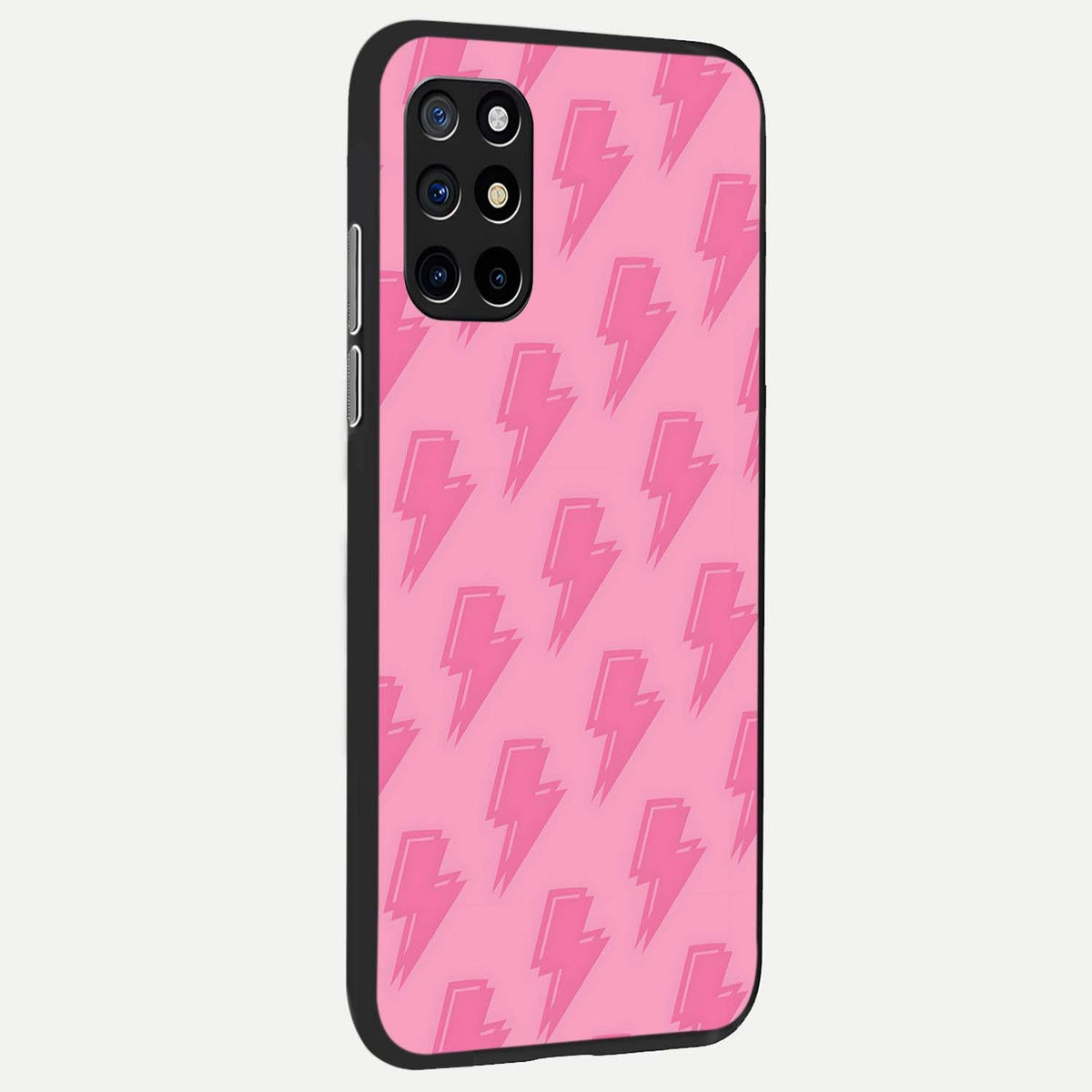  Pink Moo Magic back cover For OnePlus 8T slim fit glass case with vibrant aesthetic design