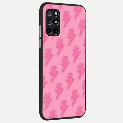  Pink Moo Magic back cover For OnePlus 8T slim fit glass case with vibrant aesthetic design