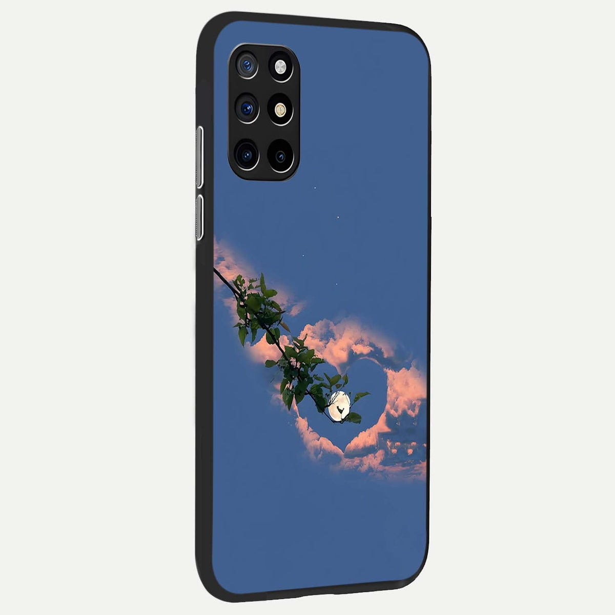  Sky Under Tree back cover For OnePlus 8T slim fit glass case with vibrant aesthetic design