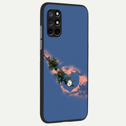  Sky Under Tree back cover For OnePlus 8T slim fit glass case with vibrant aesthetic design