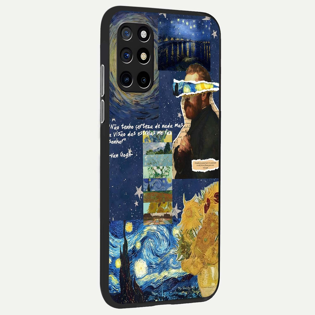  Starry Dream Vision back cover For OnePlus 8T slim fit glass case with vibrant aesthetic design