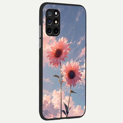  Sun Moon Balance back cover For OnePlus 8T slim fit glass case with vibrant aesthetic design