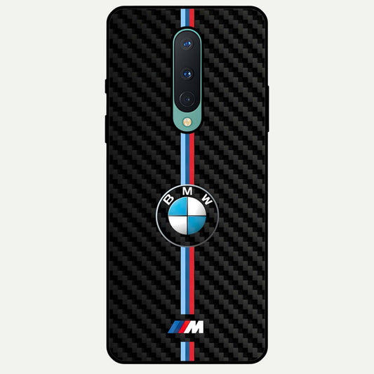  BMW Pattern Glass Case For OnePlus 8 back cover – full design glossy printed glass finish