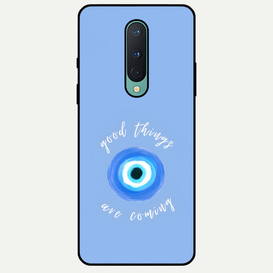  Bright Future Ahead Glass Case For OnePlus 8 back cover – full design glossy printed glass finish