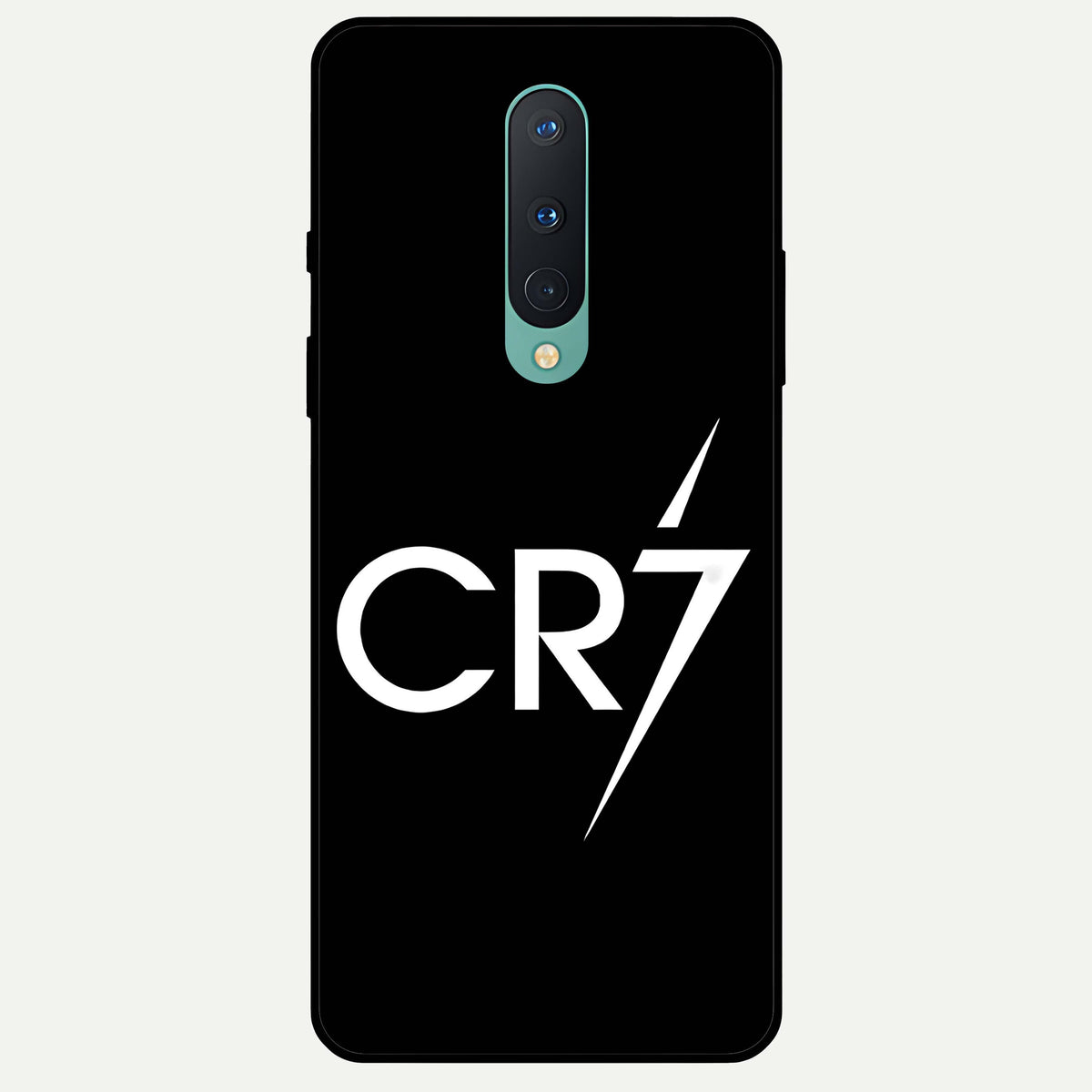  CR7 Elite Strike Glass Case For OnePlus 8 back cover – full design glossy printed glass finish
