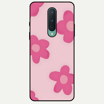  Candy Bloom Dreams Glass Case For OnePlus 8 back cover – full design glossy printed glass finish