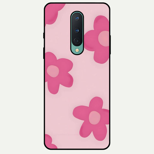  Candy Bloom Dreams Glass Case For OnePlus 8 back cover – full design glossy printed glass finish