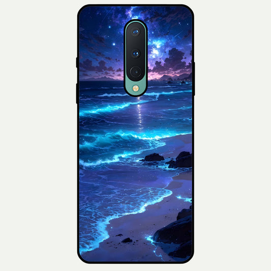  Classic Damn Look Glass Case For OnePlus 8 back cover – full design glossy printed glass finish