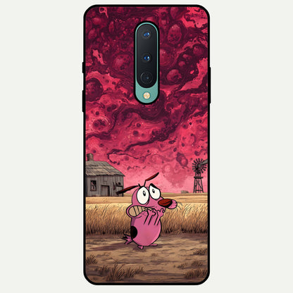  Courage Under Sky Glass Case For OnePlus 8 back cover – full design glossy printed glass finish