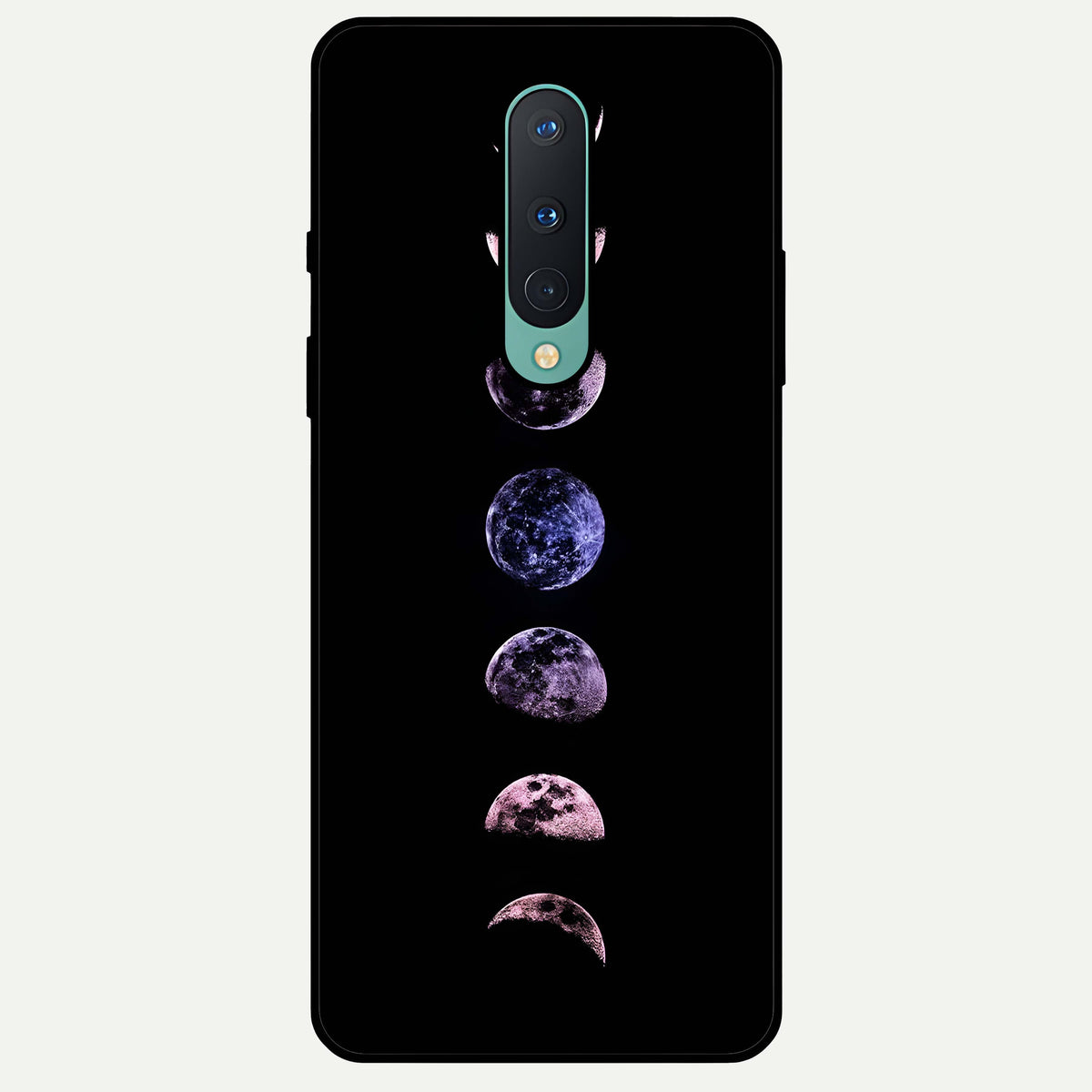  Crimson All Planets Glass Case For OnePlus 8 back cover – full design glossy printed glass finish