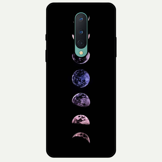  Crimson All Planets Glass Case For OnePlus 8 back cover – full design glossy printed glass finish