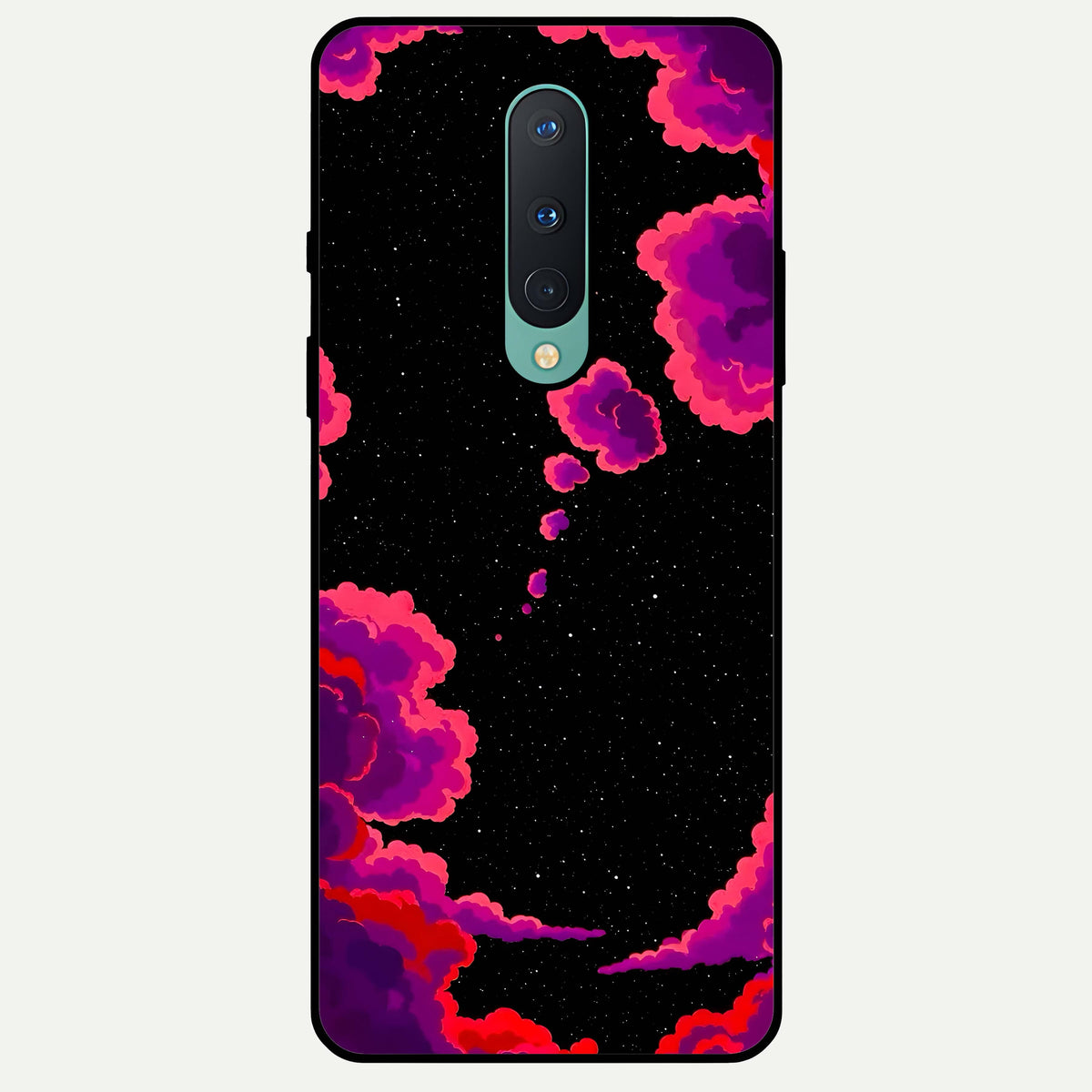  Galaxy Dream Frame Glass Case For OnePlus 8 back cover – full design glossy printed glass finish