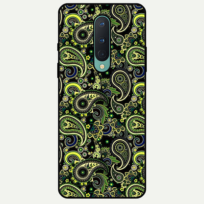  Green Lemon Glass Case For OnePlus 8 back cover – full design glossy printed glass finish