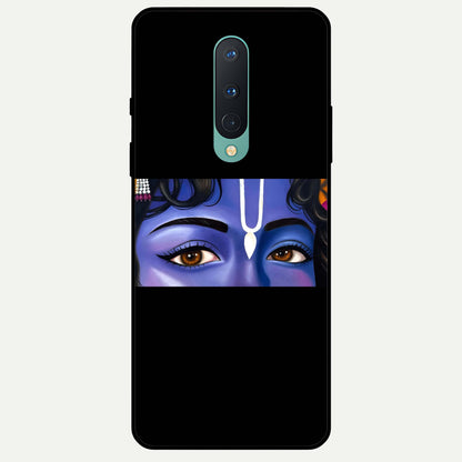  Krishna Eye Glass Case For OnePlus 8 back cover – full design glossy printed glass finish