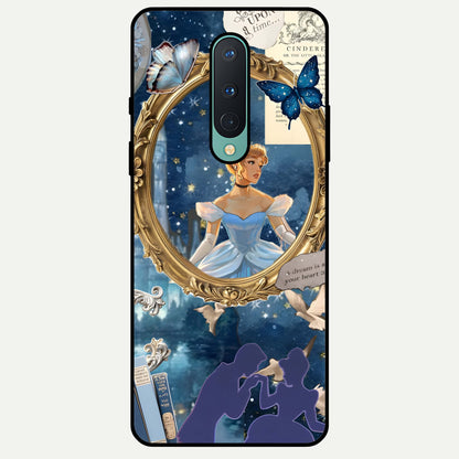  Midnight Queen Glass Case For OnePlus 8 back cover – full design glossy printed glass finish
