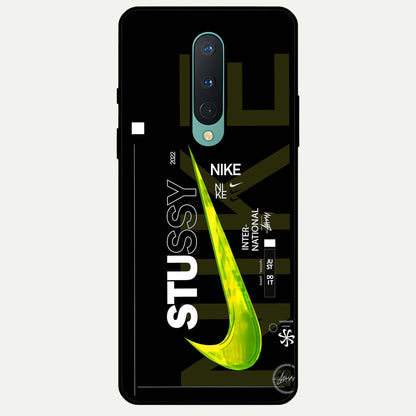  Neon Street Edition Glass Case For OnePlus 8 back cover – full design glossy printed glass finish