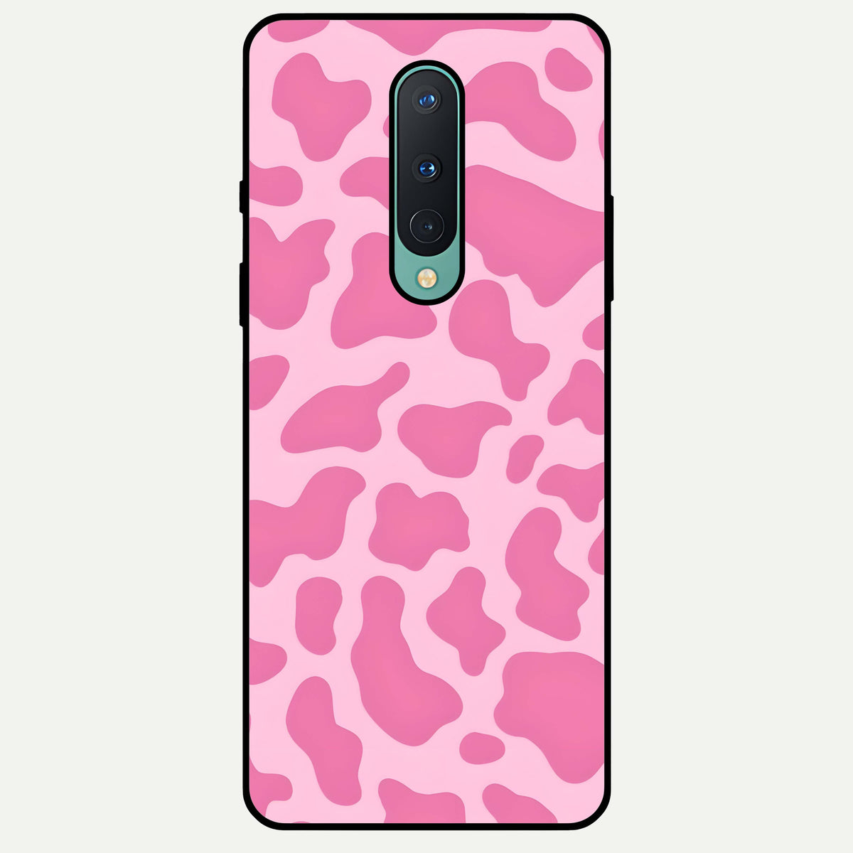  Pinkish Scenery Glass Case For OnePlus 8 back cover – full design glossy printed glass finish