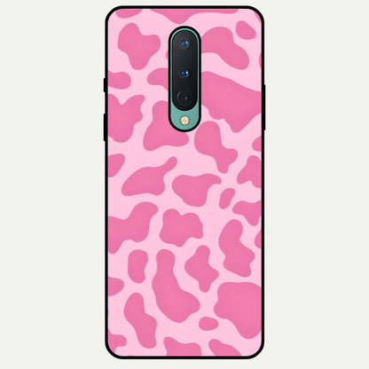  Pinkish Scenery Glass Case For OnePlus 8 back cover – full design glossy printed glass finish