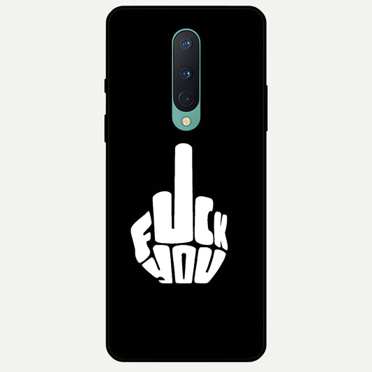  Rebel Mode On Glass Case For OnePlus 8 back cover – full design glossy printed glass finish