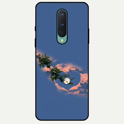  Sky Under Tree Glass Case For OnePlus 8 back cover – full design glossy printed glass finish