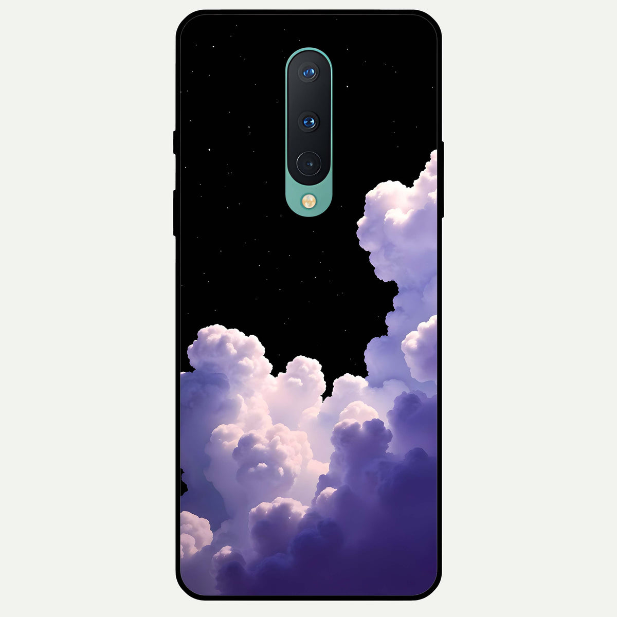  Starlit Night Whispers Glass Case For OnePlus 8 back cover – full design glossy printed glass finish