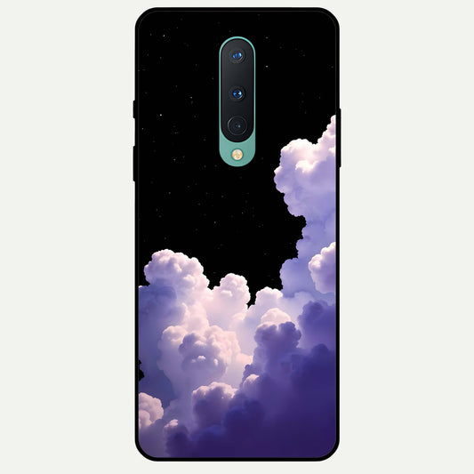  Starlit Night Whispers Glass Case For OnePlus 8 back cover – full design glossy printed glass finish