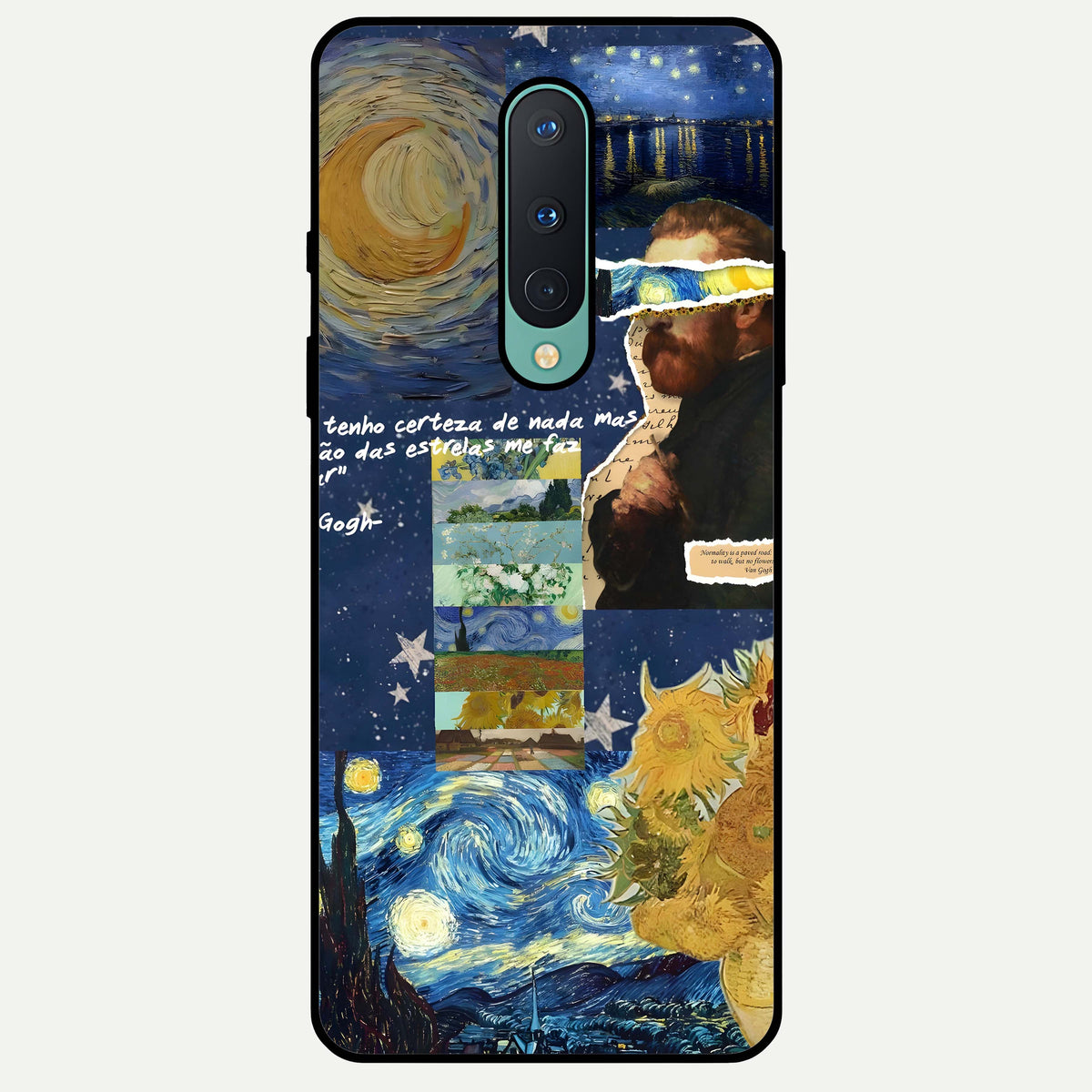  Starry Dream Vision Glass Case For OnePlus 8 back cover – full design glossy printed glass finish