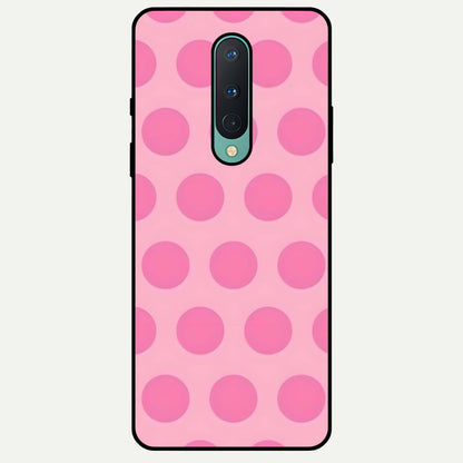  Sweet Dot Dreams Glass Case For OnePlus 8 back cover – full design glossy printed glass finish