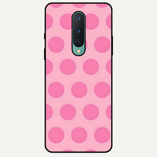  Sweet Dot Dreams Glass Case For OnePlus 8 back cover – full design glossy printed glass finish