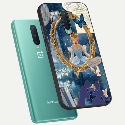  Midnight Queen phone case For OnePlus 8 showing premium glass back cover with detailed artwork