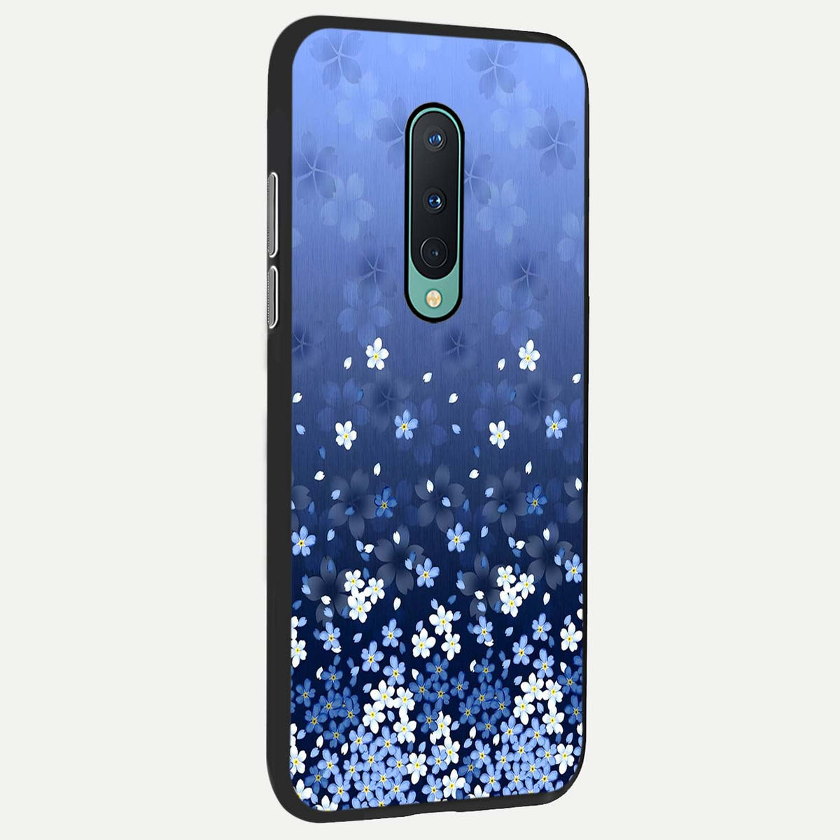  Blue Starry back cover For OnePlus 8 slim fit glass case with vibrant aesthetic design