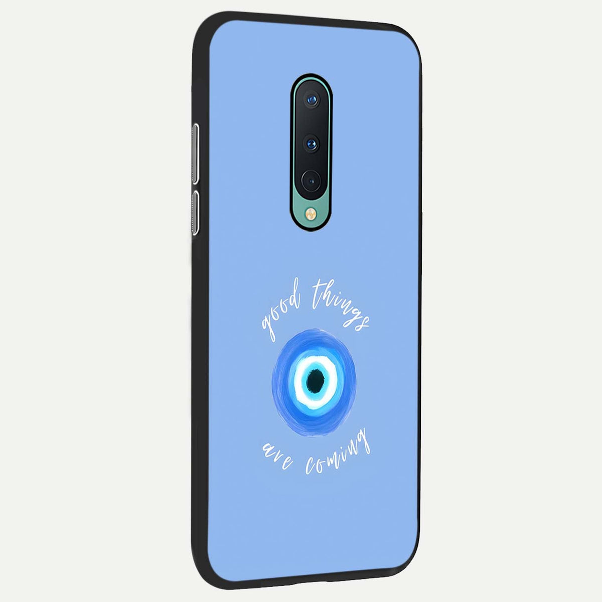  Bright Future Ahead back cover For OnePlus 8 slim fit glass case with vibrant aesthetic design
